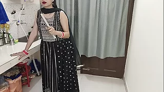 A comely newly married wife was horny and fucked by her step brother Full Hindi Audio